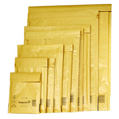 Immagine di Confezione 10pz. Busta Imbottita Sealed Air Formato CD Mail Lite Gold 18x16cm [103008648]