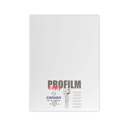 Immagine di 100 Fogli A3 Lucidi C50 Canson Profilm Copy per Fotocopiatrici Bianco/Nero Senza Retrofoglio [200987352]