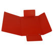 Immagine di Cartellina con elastico - presspan - 3 lembi - 700 gr - 25x34 cm - rosso - Cartotecnica del Garda [CG0032PBXXXAE02]