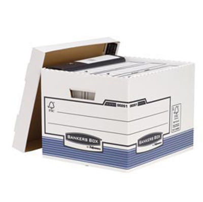 Immagine di Scatola archivio Bankers Box System - con coperchio - Fellowes [0026101]
