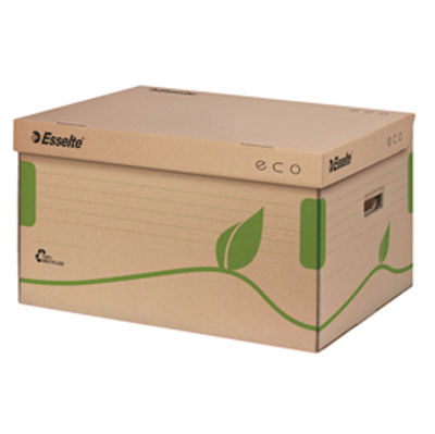 Immagine di SCATOLA CONTAINER EcoBox 34x43,9x25,9cm apertura superiore ESSELTE [623918]