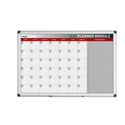 Planner magnetico mensile - 90x60 cm - Bi Office [GA03267170] - Vendita  articoli cartoleria e cancelleria per scuola e ufficio