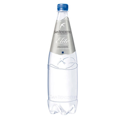 Immagine di Acqua frizzante bottiglia PET 1lt San Benedetto [SBAC1]