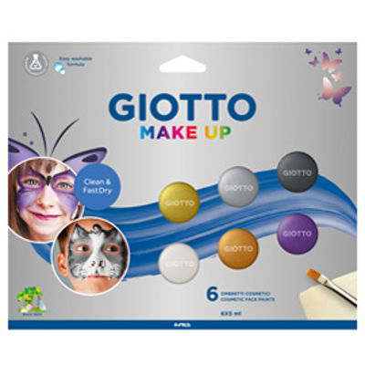 Immagine di Ombretti Make Up colori metal - cremosi - Giotto - Conf. 6 colori [476400]
