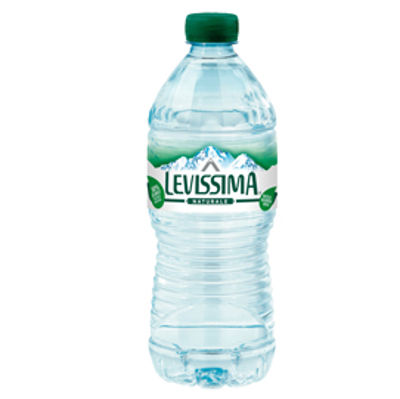 Immagine di Acqua naturale - PET 100% riciclabile - bottiglia da 500 ml - Levissima [12104820]