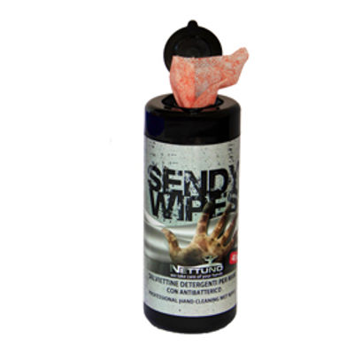 Immagine di Salviette umidificate Sendy Wipes - Nettuno - tubo 40 pezzi [00087]
