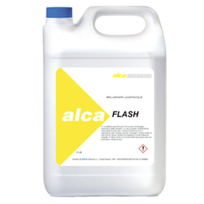Immagine di Brillantante lavastoviglie flash - tanica 5 litri - Alca [ALC593]