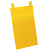 Immagine di Buste identificazione con fascette - A4 verticale - giallo - Durable [1750-04]
