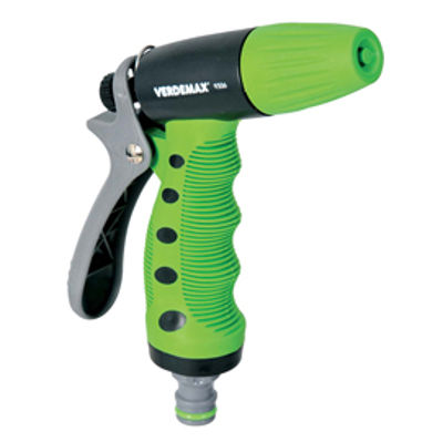 Immagine di Pistola per irrigazione a spruzzo regolabile - in plastica - Verdemax [9506]