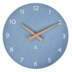Immagine di Orologio da parete HorMilena - Ø 30 cm - blu / legno - Alba [HORMILENA B]