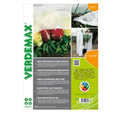 Immagine di Velo di protezione - per piante - TNT - 17 g - 1,6 x 10 mt - Verdemax [5811]