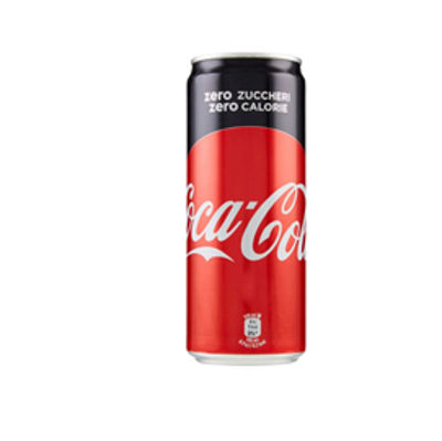 Immagine di Lattina Coca Cola Zero - 33cl - Coca Cola [COCZ]