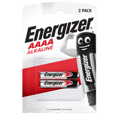 Immagine di Pile AAAA/LR61 Max - Energizer - blister 2 pezzi [E300784300]