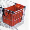 Immagine di Borsa Eco Bag Magnum - TNT - per carrelli - con ganci - 40 x 36 x 26 cm - rosso - Berni Group [33/1 rosso]