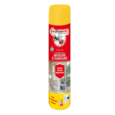 Immagine di Insetticida spray mosche e zanzare - 500 ml - Protemax [PROTE350]