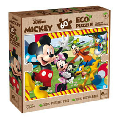 Immagine di Puzzle maxi eco - ''Disney Mickey Mouse'' - 60 pezzi - Lisciani [91850]