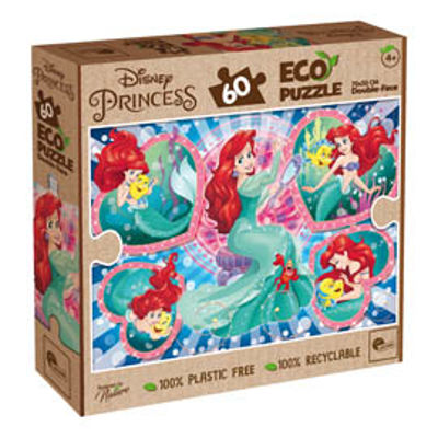 Immagine di Puzzle maxi eco ''Disney Little Mermaid'' - 60 pezzi - Lisciani [91874]