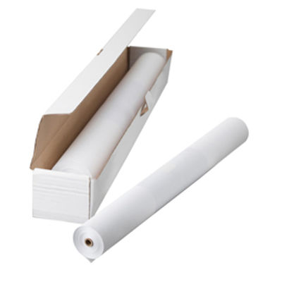 Immagine di Rotolo di carta - per lavagna - portatile - roll-up - 35 mt x 59,5 cm - Bi-Office [FL0522105]