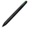 Immagine di Astuccio penne a sfera All Black - punta 1,00 mm - 4 colori  - Osama - conf. 6 pezzi [OW 84005713]