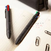 Immagine di Astuccio penne a sfera All Black - punta 1,00 mm - 4 colori  - Osama - conf. 6 pezzi [OW 84005713]