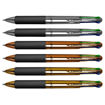 Immagine di Astuccio penne a sfera Chrome - punta 1,00 mm - 4 colori  - Osama - conf. 6 pezzi [OW 84006956]