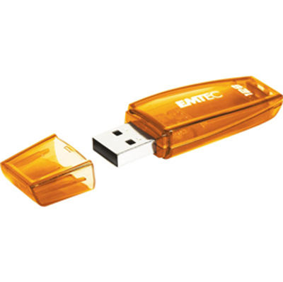 Immagine di Emtec - USB 2.0 - C410 - 128 GB - arancione [ECMMD128G2C410]