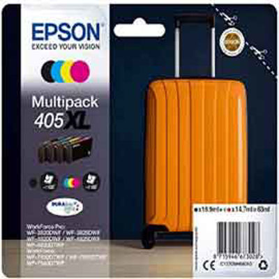Immagine di Cartucce di inchiostro Epson Multipack BK/C/M/Y serie405XL [C13T05H64010]