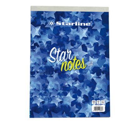 Immagine di Blocco note StarNotes A4 - 60 fogli - 5 mm - 210 x 297 mm - 60 gr - Starline [ODBLSTL2701A45M]