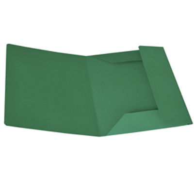 Immagine di Cartellina 3 lembi - 200 gr - cartoncino bristol - verde - Starline - conf. 25 pezzi [OD0112BLXXXAH03]