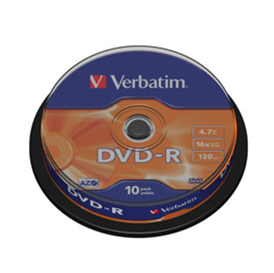 Immagine di conf.25 DVD-R 16X 4,7GB spindl e 43522 V [43522]