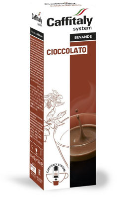 Immagine di BOX 10 CAPSULE CIOCCOLATO E'CIOK - R EC CAFFITALY [CAFMISC.106R]