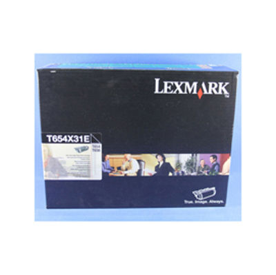 Immagine di Lexmark - Toner - Nero - T654X31E - return program - 36.000 pag [T654X31E]
