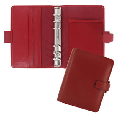 Immagine di Organiser Metropol Pocket - similpelle - rosso - 14,6 x 11,5 x 3,5mm - Filofax [L026962]