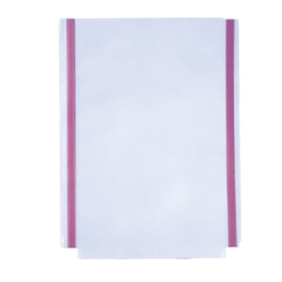 Immagine di Tasche GS adesive con soffietto - PVC - 22x30 cm - trasparente - Sei Rota - conf. 10 pezzi [318129]