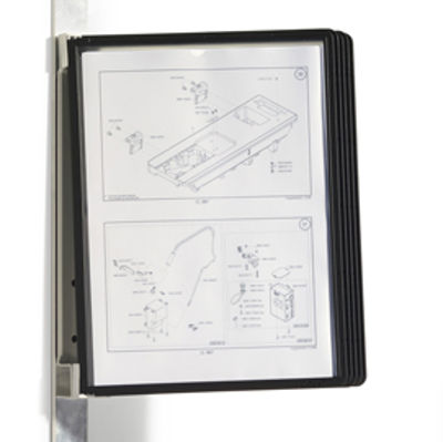 Immagine di Leggio Vario  Magnet Wall - 5 pannelli Sherpa  inclusi - Durable [5914-01]