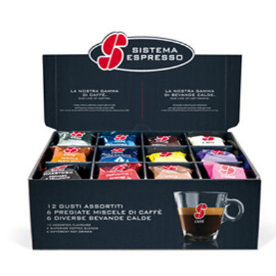 Immagine di Set degustazione in capsule assortite - caffE' / bevande - Essse CaffE' - conf. 36 pezzi [PF 2015]