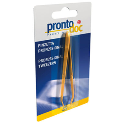 Immagine di Pinzette Professional - ProntoDoc - blister 1 pezzo [4202]