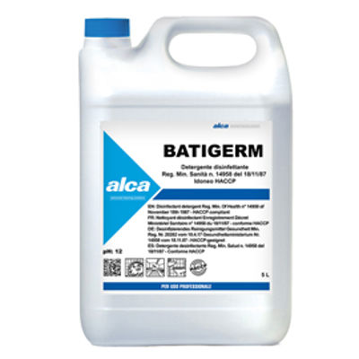 Immagine di Detergente disinfettante Batigerm - Alca - tanica da 5 L [ALC522]