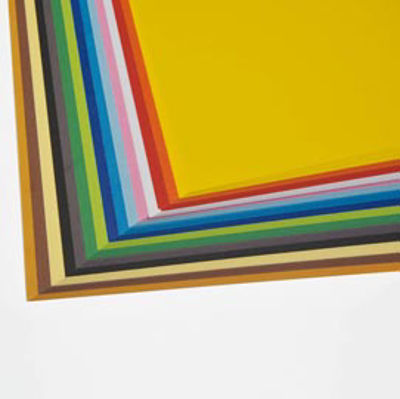 Immagine di Cartoncino Bristol Color - 50 x 70cm - 200 gr - colori assortiti - Favini - box display 240 pezzi [A35X502]