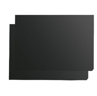 Immagine di Inserto nero per cavalletto A Frame - scrivibile - A1 - Nobo - conf. 2 pezzi [1902436]
