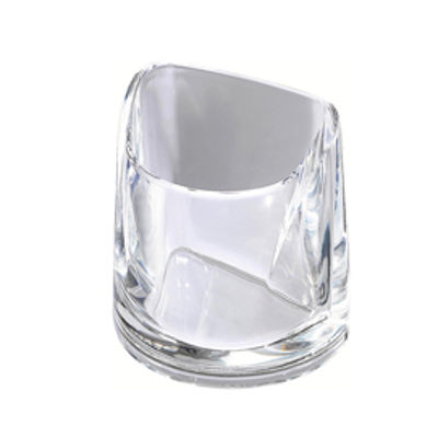 Immagine di Portapenne Nimbus - 10x11x6,8 cm - cristallo trasparente - Rexel [2101502]