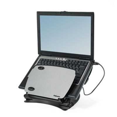 Immagine di Supporto notebook Professional Series - hub USB - leggio - Fellowes [8024602]