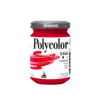 Immagine di Colore vinilico Polycolor - 140 ml - carminio - Maimeri [M1220166]