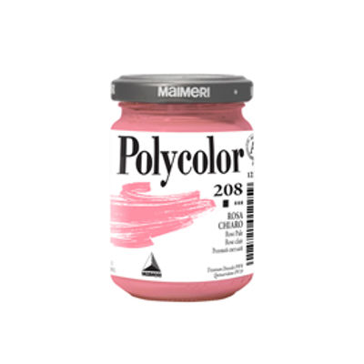 Immagine di Colore vinilico Polycolor - 140 ml - rosa chiaro - Maimeri [M1220208]