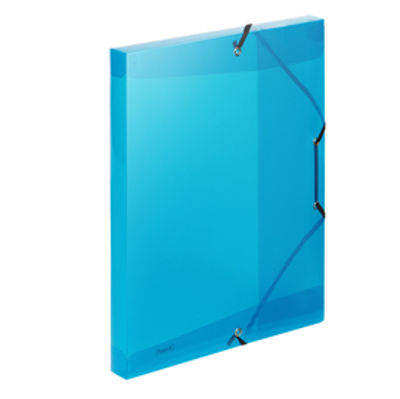 Immagine di Cartella 3L con elastico Lumina - 24x32cm - blu - D 2,5 - Favorit [400116646]