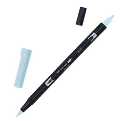 Immagine di Pennarello Dual Brush 451 - sky blue - Tombow [PABT-451]