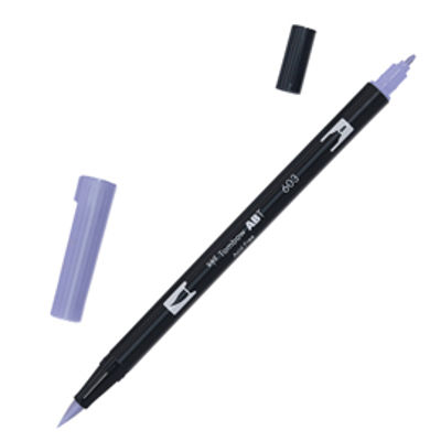 Immagine di Pennarello Dual Brush 603 - periwinkle - Tombow [PABT-603]