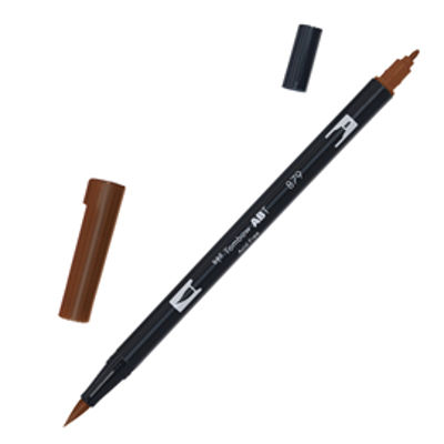 Immagine di Pennarello Dual Brush 879 - brown - Tombow [PABT-879]