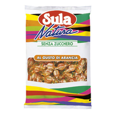 Immagine di Caramelle Sula - gusto arancia - Sula - busta 1 kg [9412500]