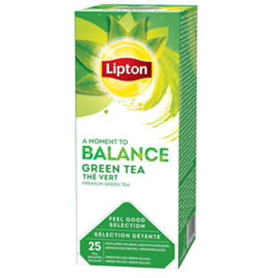 Immagine di TE' verde puro - Feel Good Selection - in filtro - Lipton - conf. 25  pezzi [68384193]